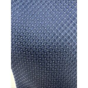 Calvin Klein Men's Neck Tie Navy Micro-Dot Silk Tie Wedding Event Dressy 59 X3"